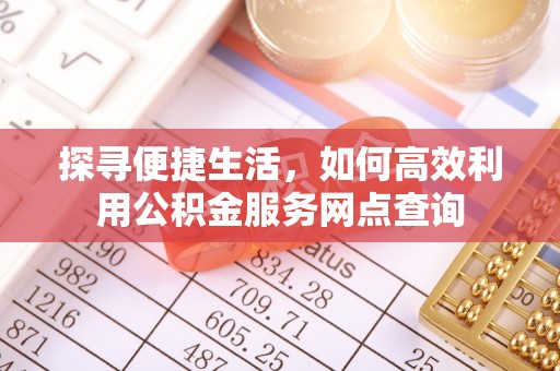 长寿探寻便捷生活，如何高效利用公积金服务网点查询