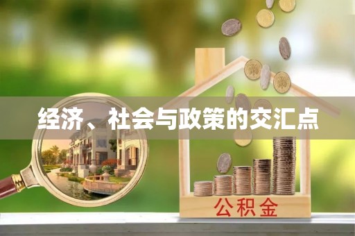 长寿经济、社会与政策的交汇点
