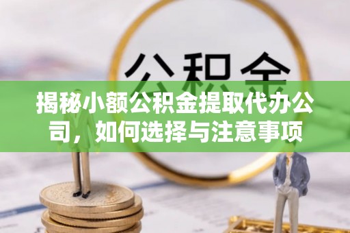长寿揭秘小额公积金提取代办公司，如何选择与注意事项